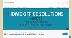 Desktop Screenshot of isbroadband.co.za